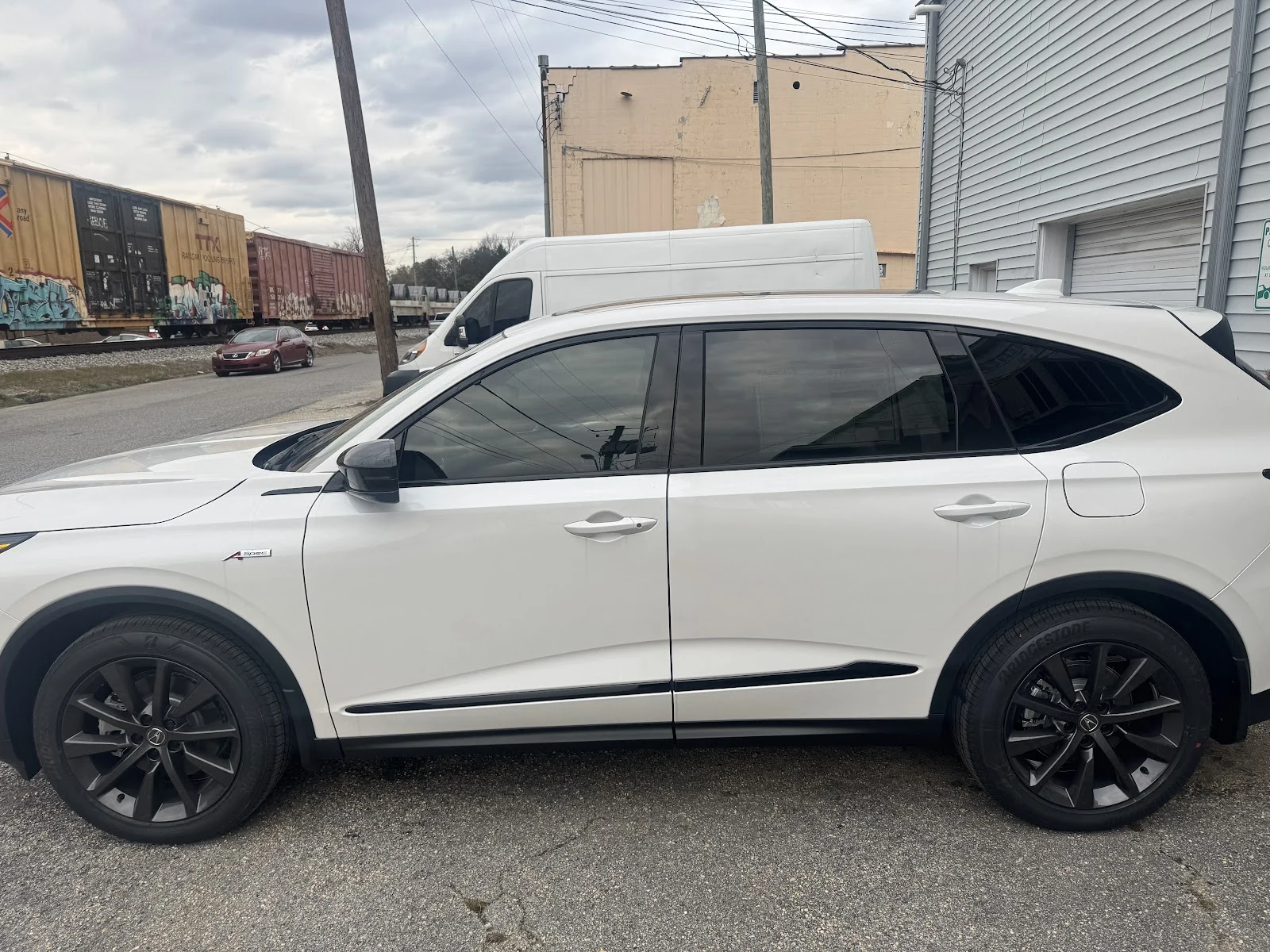 Tint install work at at Solar Defense Enterprise Window Tint